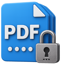 PDF encryption logo