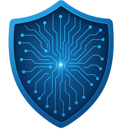 Shield icon representing security